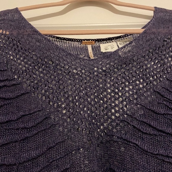 Free People Sweater Blouse. Small. New w/tags - Picture 3 of 5
